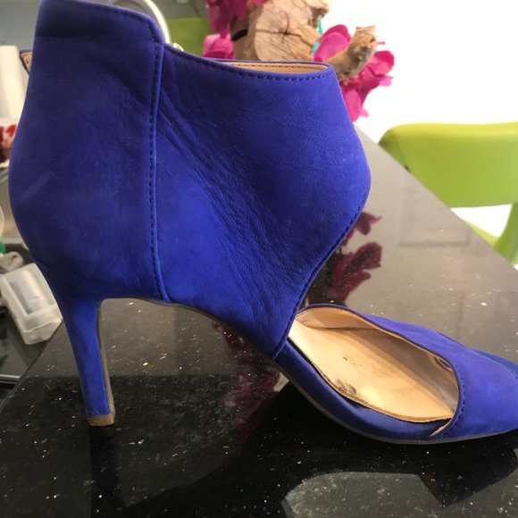 Cobalt Blue Jessica Simpson Heels - Picture 11 of 14